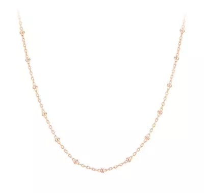 J.Estina Jete Necklace JJJTN00BF150SR420 Silver 925 Rose Gold Plated 420mm • $79.99