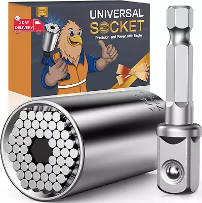 Gifts For Men Super Universal Socket: Tools Gifts For Fathers Day From Daughter • $23.81