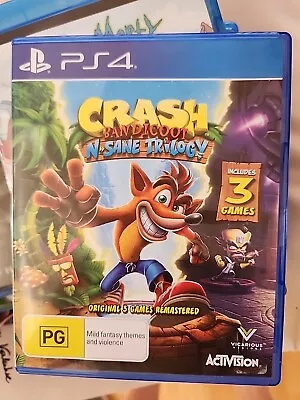 Crash Bandicoot N Sane Trilogy PlayStation 4 PS4 • $39.90