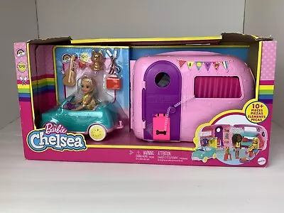 NIB Complete - Barbie Club Chelsea Camper Playset With Chelsea Doll -  SEALED • $68.14
