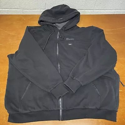 Milwaukee M12 Hoodie Mens 3XL Gray Heated Gear Full Zip No Battery No Charger • $49.95