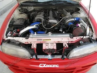 Cxracing Turbo Intercooler Pipe Tube Kit For 91-94 Nissan 240SX KA24DE Dual Cam • $539.15