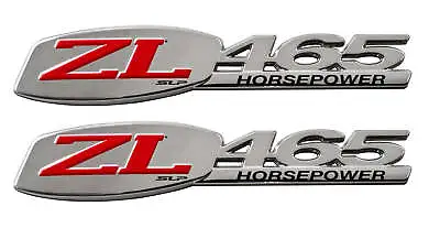 C6 Corvette & Camaro SLP ZL465 Special Edition Exterior Emblem - 5   Long Pair • $16.55