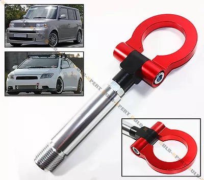 $39.72 • Buy Red Jdm Billet Folding Ring Screw On Front/rear Bumper Tow Hook For Toyota Model