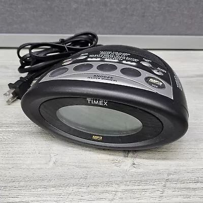 Timex Auto Set Digital Tuning Alarm Clock Radio MP3 Line In AM/FM Tested Working • $10.99