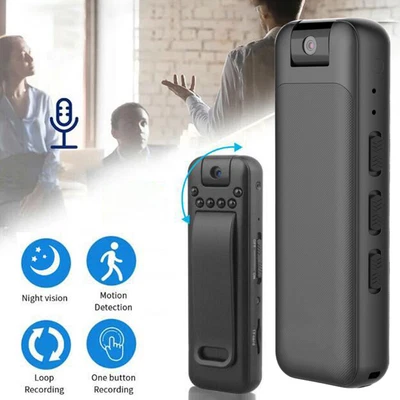 £21.34 • Buy Mini Pocket Pen 1080P HD Camera Hidden Portable Body Video Recorder Spy Cam @I