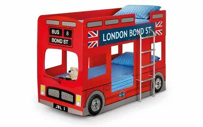 £599.99 • Buy London Bus Kids Bunk Bed 2 Man Delivery By Appointment