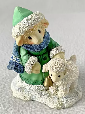 Enesco Figurine Mary Had A Little Lamb Its Fleece Was White As Snow 188042 1996 • $9.88