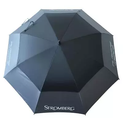 Stromberg Double Golf Canopy Umbrella 68 INCH BLK CHARCOAL • £24.99