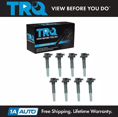 TRQ Ignition Coil KIT SET Of 8 For Mustang F150 Pickup V8 5.0L • $149.95