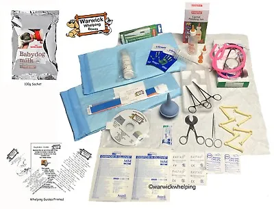 £29.99 • Buy Select Puppy Whelping Kit Delivery Pack Aspirator & Royal Canin Milk & Guide