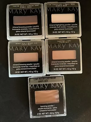 MARY KAY Mineral Bronzing & Highlighting Powders (NIB) • $11.95