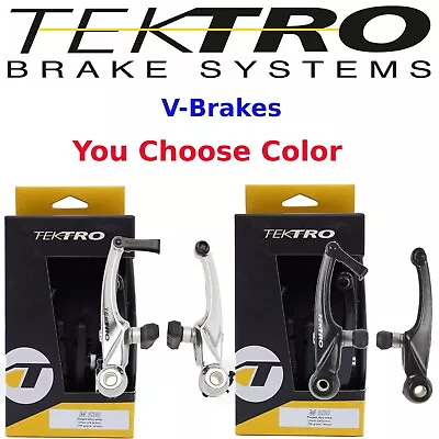 $18.90 • Buy Tektro M530 Linear Pull V-Brake Fit Shimano Mountain Hybrid Bike Black Or Silver