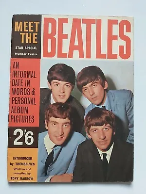 Meet The Beatles Magazine Original 1960's  • £14.95