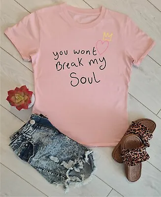 £13.99 • Buy You Won't Break My Soul T-Shirt Women's Trending Fashion Beyoncé Inspired 2023