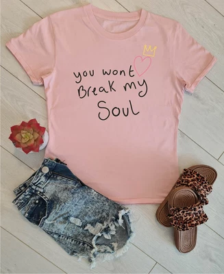 £13.99 • Buy You Won't Break My Soul T-Shirt Women's Trending Fashion Beyoncé Inspired 2023