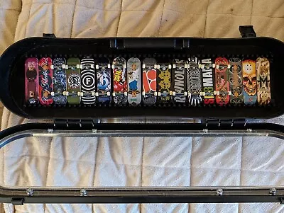 Lot Of 18 Tech Deck Finger Skateboards With Case - See Description  • $0.99