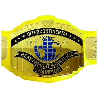 £134.99 • Buy WWF Intercontinental Heavy Weight Wrestling Champions Replica Belt Adult Wwe