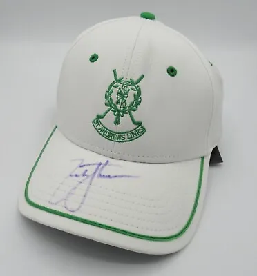 $199.99 • Buy Zach Johnson Signed 2015 Open Championship St. Andrews Links Hat PGA PROVENANCE