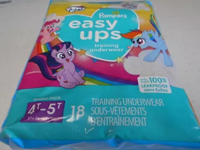 Pampers Easy Ups Girls' My Little Pony Disposable Training Underwear - 4T-5T - • $8.99