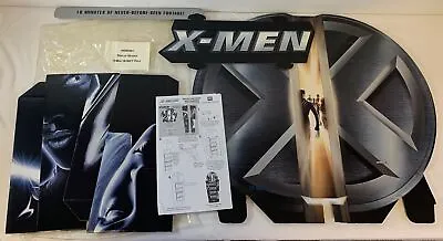 X-MEN THE MOVIE Display Header Cardboard Promo Pack • $17.96