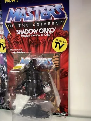 Super 7 MOTU Masters Of The Universe Vintage Series Shadow Orko Figure New • $44.92