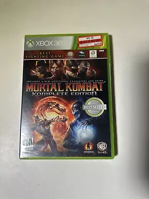 Mortal Kombat Komplete Edition Xbox 360 First Edition Black Label Brand New • $100