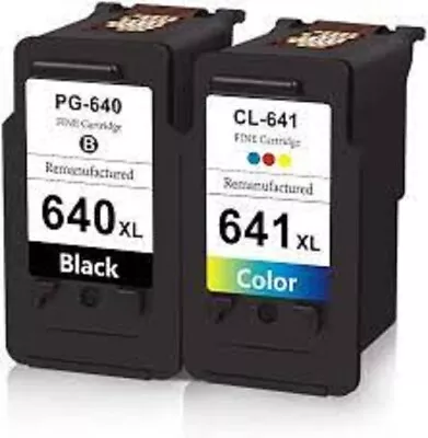 $11.90 • Buy PG640XL CL641XL Generic Ink Cartridge For Canon PIXMA MG3560 MG3660 MG4160 2260