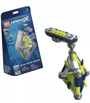 Mega Construx Magnext Mag-Star Construction Set With Magnets 20 Pieces • $9