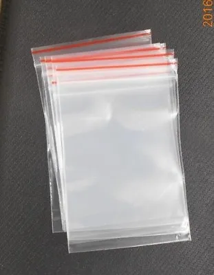 Clear Reclosable Zip And Lock Plastic 2 Mil Bags Poly Jewelry FBA Zipper Bags • $7.55