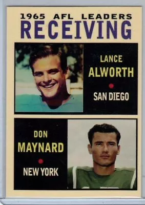 Lance Alworth & Don Maynard / Receiving Leaders / Glory Days #4 / FREE SHIP / NM • $4.95