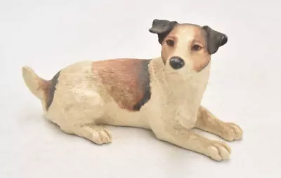 Vintage Border Fine Arts Jack Russell Terrier Dog Figurine Statue Ornament • £14.95