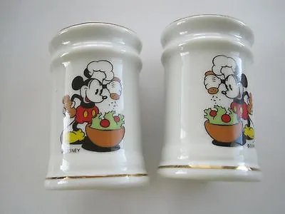 Mickey Mouse Disney Salt And Pepper Shakers Japan  • $14.98