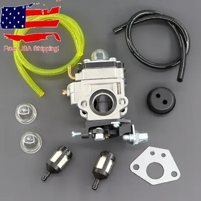 15mm Carburetor For 2 Stroke Engine 43cc 49cc Pocket Bike Super Boreem Fuel Line • $12.25