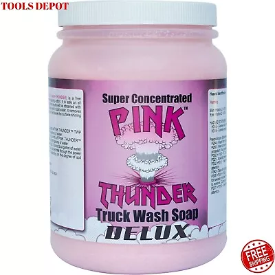 Delux Pink Thunder Truck Wash Soap — 2 Lbs. Model# Pink Thunder Spl • $25.99