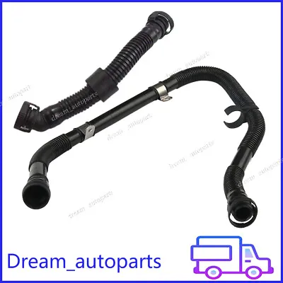 2Pcs For VW Jetta Bora Golf MK4 Audi A3 1.8T Secondary Air Injection Pump Hose • $18.99