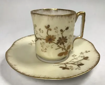 Vintage Elite Limoges France Demitasse Cup & Saucer • $32