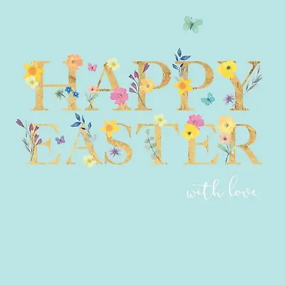 Easter Card Pack - Happy Easter Text • £5.49