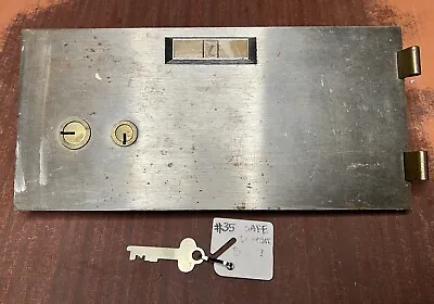 $34.99 • Buy Safe Deposit Box Door Number 7 W 1 Key Vintage Diebold Lock Yorktowne Hotel