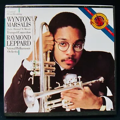 WYNTON MARSALIS~Haydn/Mozart Concertos~REEL TO REEL TAPE~CBS MASTERWORKS 1R17597 • $59.99