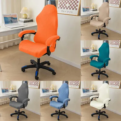 Home Textile Office Chair Cover Elastic Chair Cover Swivel Chair Cover Elastic # • $9