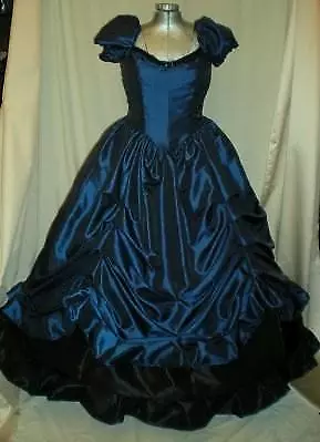 Southern Belle Civil War SASS Old West Nutcracker Ball Gown Dress 44  Bust • $92