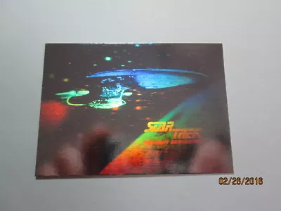 1991 Star Trek: 25th - Series One - Hologram Card - H2 Starship Enterprise (tng) • £7.23