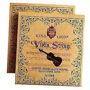  2 Sets Violin Strings Full Set (G-D-A-E) Universal Violin Strings With 8 Pcs • $11.45