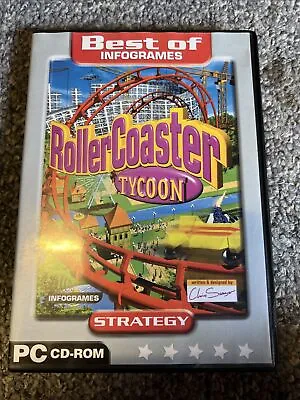 $12 • Buy RollerCoaster Tycoon 1 Original PC Game Vintage 2004 Roller Coaster Chris Sawyer