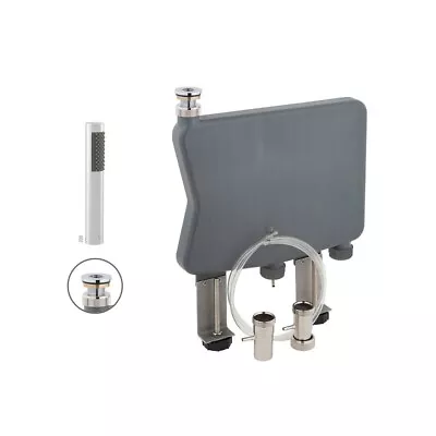 VADO ZOO ROUND CAPSULE PULL UP BATH SHOWER KIT CHROME WG-CAPSULE/RO-C/P £365rrp • £149.95