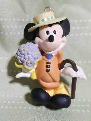 Vintage Disney Mickey Mouse Ornament Nifty Nineties Movie • $13.60