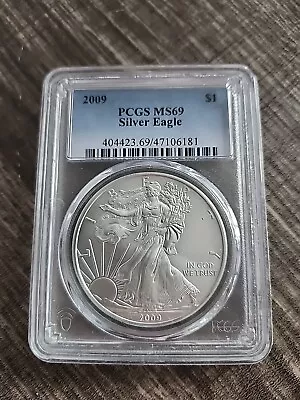 2009 American Silver Eagle MS-69 PCGS • $1.50