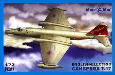 MikroMir Models 1/72 ENGLISH ELECTRIC CANBERRA T.17 • $39.99