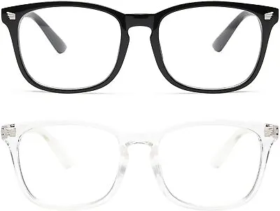 $12.99 • Buy Livho 2 Pack Blue Light Blocking Glasses Computer Anti Eyestrain & UV Glare
